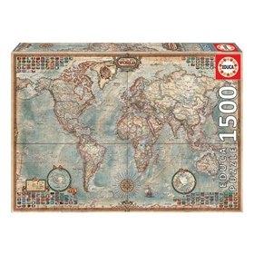 Puzzle The World Educa 16005