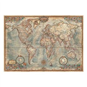 Puzzle The World Educa 16005