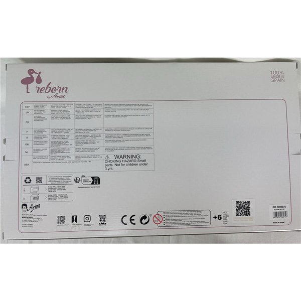 Reborn doll Arias Vega (40 cm)