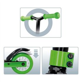 Scooter CB Riders Colorbaby 54065 Black/Green (61 x 37 x 80 cm)