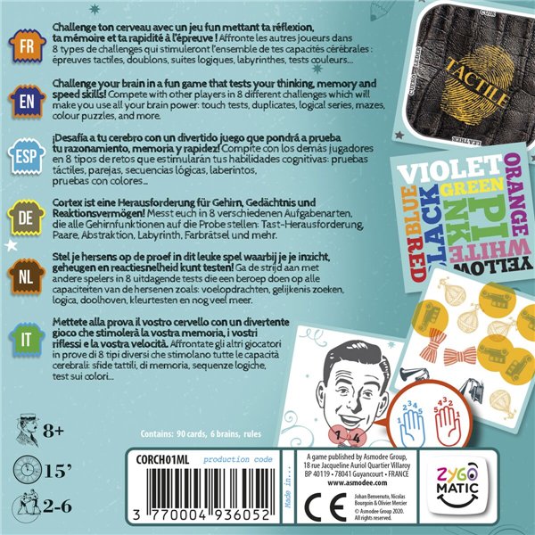 Board game Cortex Challenge Asmodee ASMCORCH01ML