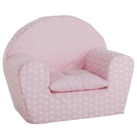 Child's Armchair 42073 Pink Acrylic 44 x 34 x 53 cm