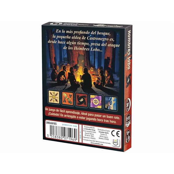 Educational Game Los Hombres Lobo de Castronegro Asmodee ASMWER01ES (ES)