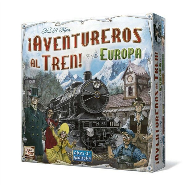 Board game ¡Aventureros al Tren! Europa Asmodee LFCABI127 (ES)