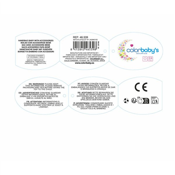 Dolls Accessories Colorbaby