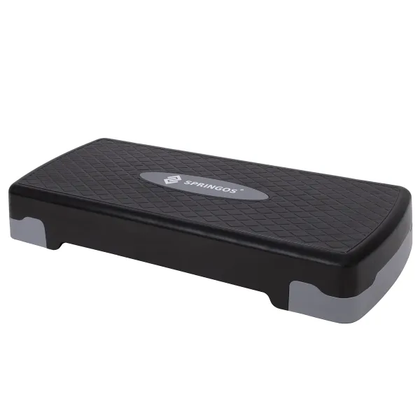 Step aerobics 2 levels fitness exercises Springos FA0106