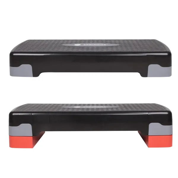 Step aerobics 2 levels fitness exercises Springos FA0106
