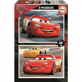 Puzzle Educa Cars 3 (96 pcs)