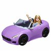 Doll Barbie And Her Purple Convertible