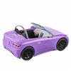 Doll Barbie And Her Purple Convertible