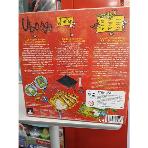 Board game Devir Ubongo Junior 160 Pieces