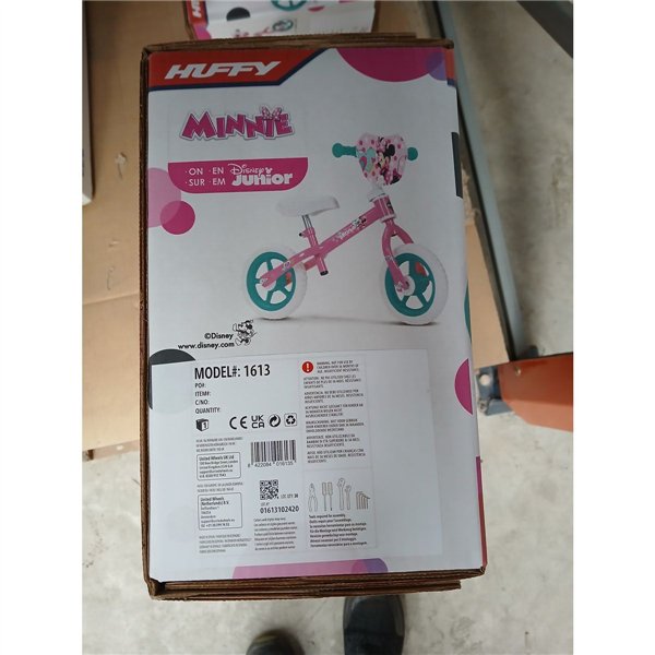 Children's Bike Minnie Mouse 10" Without pedals Pink