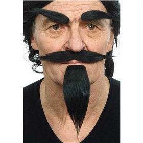 Moustache My Other Me Black