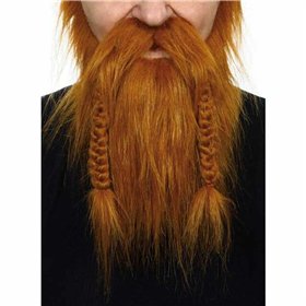 False beard My Other Me Orange