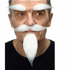 Moustache My Other Me White