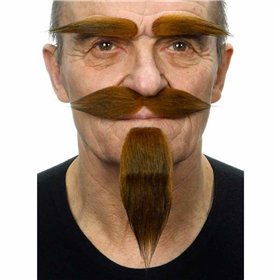 Moustache My Other Me Brown