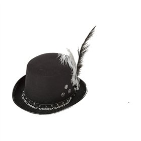 Top hat My Other Me Steampunk Multicolour S