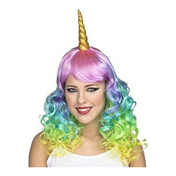 Wigs My Other Me Multicolour Unicorn