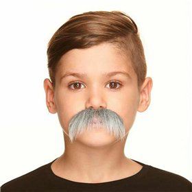 Moustache My Other Me Grey