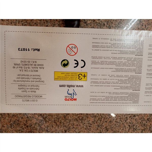 Magnetic Board with Marker Moltó Magnetic 3-in-1