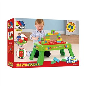 Interactive Toy Moltó Blocks Desk 65 x 28 cm