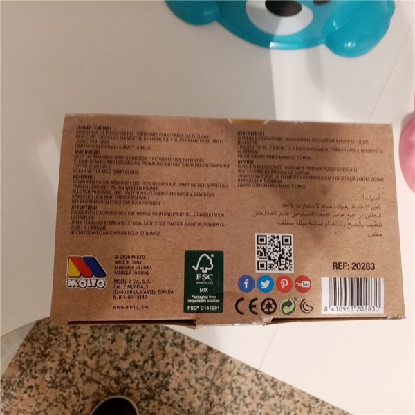 Toy toaster Moltó Toaster Set