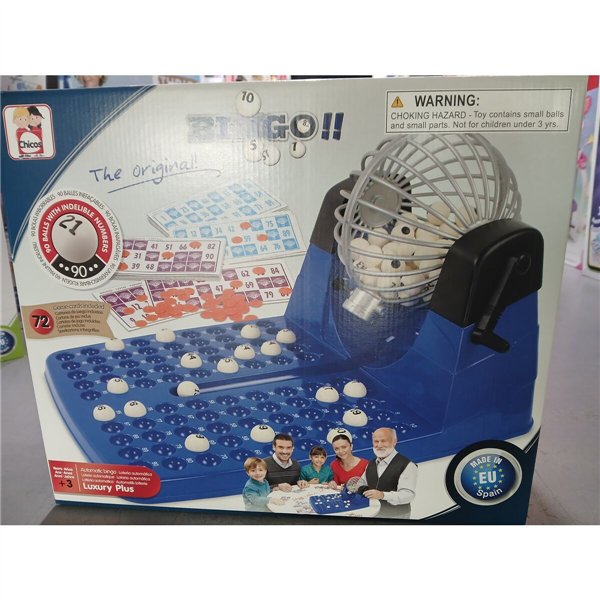 Automatic Bingo Chicos Deluxe 30 x 42 x 23 cm 72 Cards