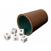 Shaker with Poker Dice Cayro