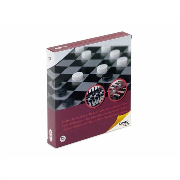 Backgammon Cayro Magnetic Chess Game of draughts