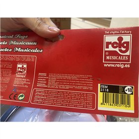 Musical Toy Reig Drum Plastic