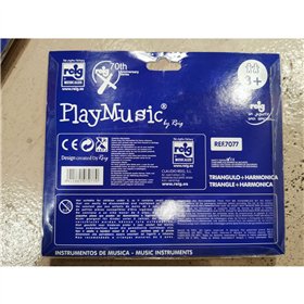 Musical Toy Reig Harmonica Triangle Plastic