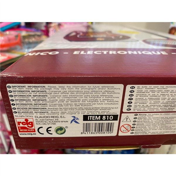 Baby Guitar Reig Microphone