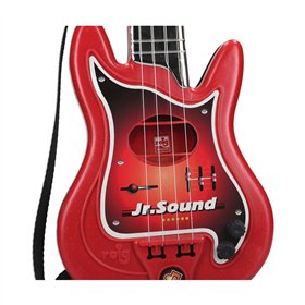Baby Guitar Reig Microphone Red
