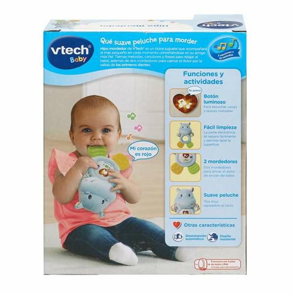 Teether for Babies Vtech Hippopotamus