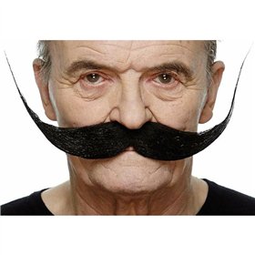 Moustache My Other Me One size Black Costune accessorie