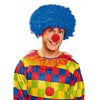Curly Hair Wig My Other Me Blue Male Clown