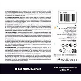 Curly Hair Wig My Other Me Blue Male Clown