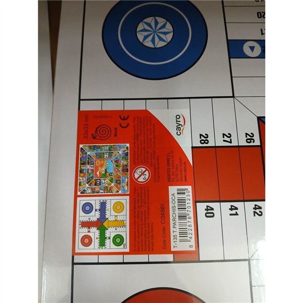 Parchís and Oca Board Cayro 33 x 33 cm (33 x 33 cm)