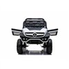 Children's Electric Car Mercedes Benz Unimog White 12 V