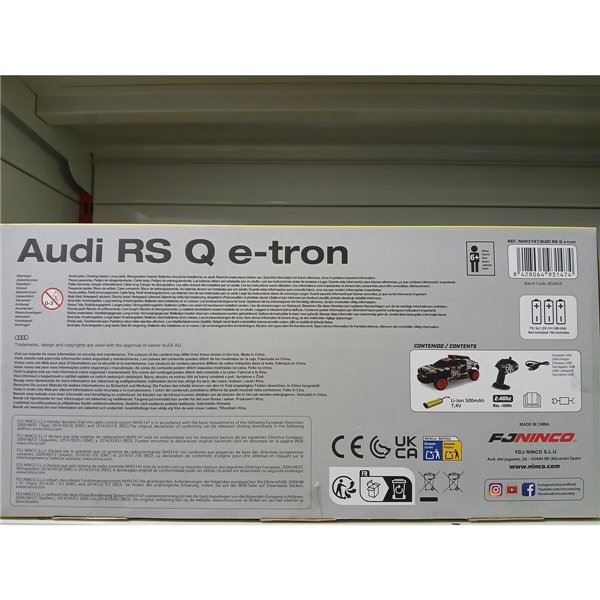 Remote-Controlled Car Audi 1:10 2,4 GHz 40 x 14 x 20 cm