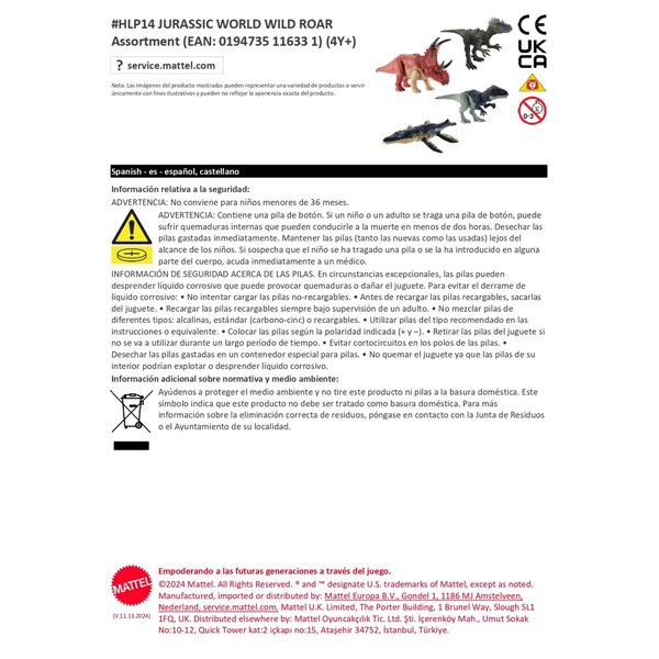 Dinosaur Jurassic World Wild