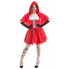 Costume for Adults Halloween Little Red Riding Hood (3 Pieces)