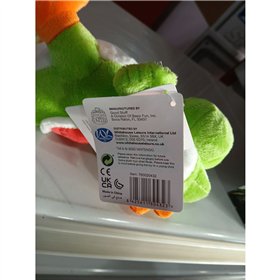 Fluffy toy Super Mario