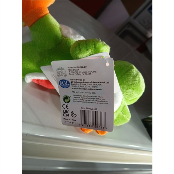 Fluffy toy Super Mario