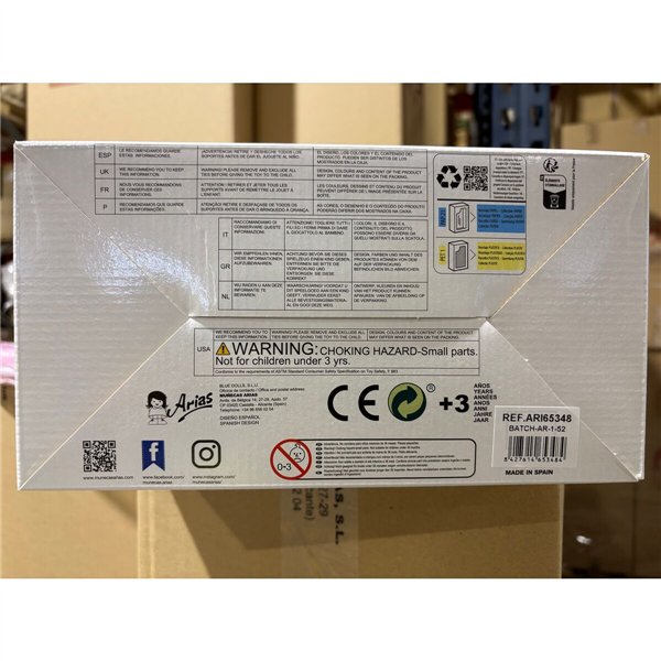 Blonde Communion Doll Arias 42 cm