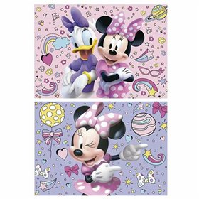 2-Puzzle Set Educa Minnie Mouse 48 Pieces