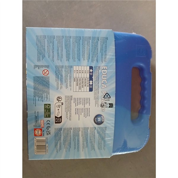 4-Puzzle Set Spidey Briefcase Progressive difficulty