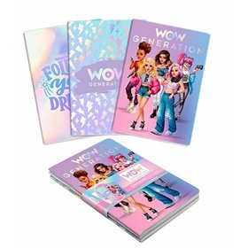 Notebook Wow Generation A5 Soft cover 3 Units