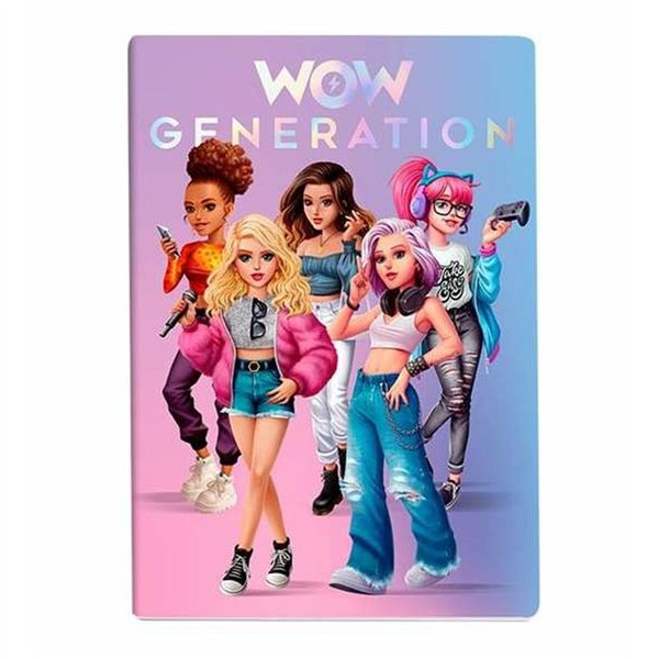 Notebook Wow Generation A5 Soft cover 3 Units