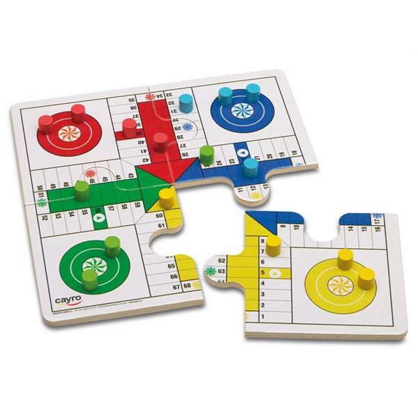 Parchís and Oca Board Cayro 12 x 19,5 x 5 cm